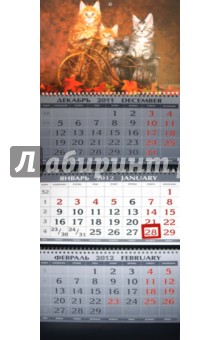 Календарь квартальный на 2012 год. 