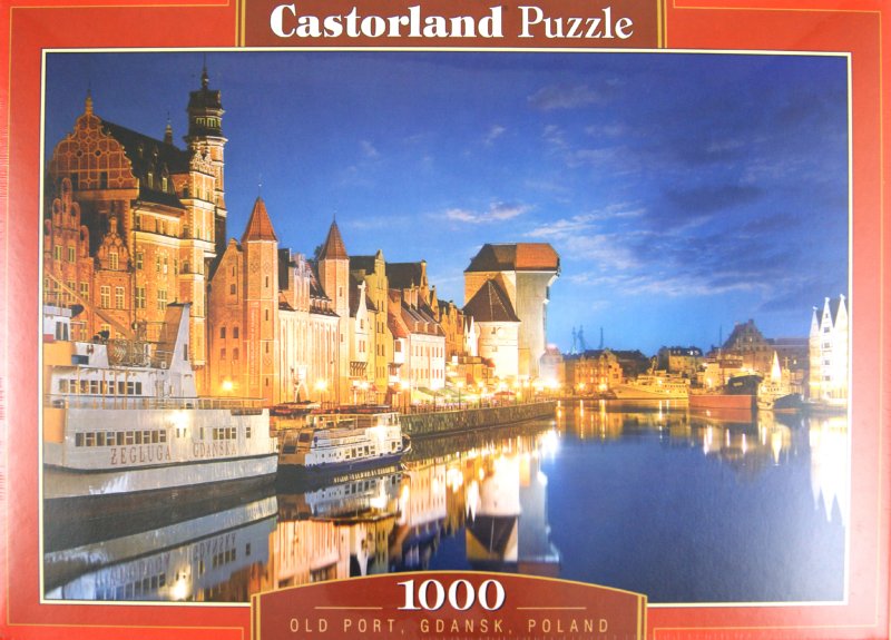 Иллюстрация 1 из 5 для Puzzle-1000 "Порт, Гданьск, Польша" (C-102327 NEW) | Лабиринт - игрушки. Источник: Лабиринт