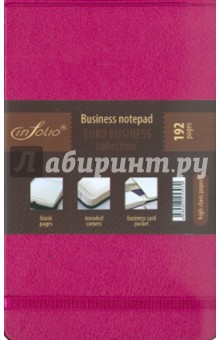 Бизнес-блокнот: In Folio с резинкой и ручкой 
