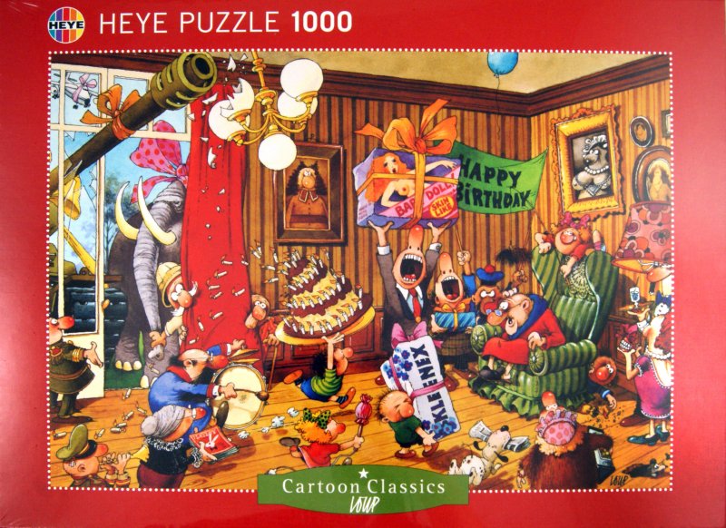 Иллюстрация 1 из 6 для Puzzle-1000 "День рождения" Loup, Classics (29218) | Лабиринт - игрушки. Источник: Лабиринт