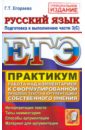 ЕГЭ Русский язык. Практикум. Подготовка к выполнению части 3(С) - Егораева Галина Тимофеевна