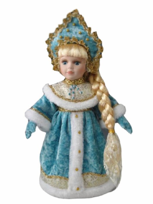 Иллюстрация 1 из 15 для Кукла декоративная "Снегурочка" 30 см (22589) | Лабиринт - сувениры. Источник: Лабиринт