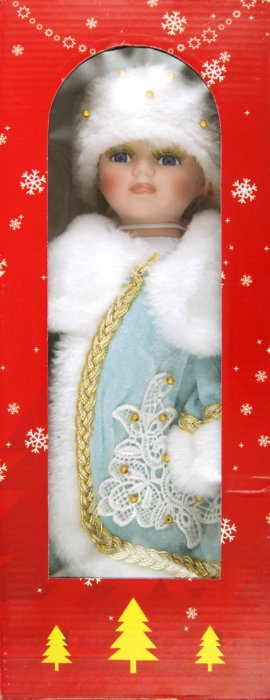 Иллюстрация 1 из 11 для Кукла декоративная "Снегурочка" 30 см (20907) | Лабиринт - сувениры. Источник: Лабиринт