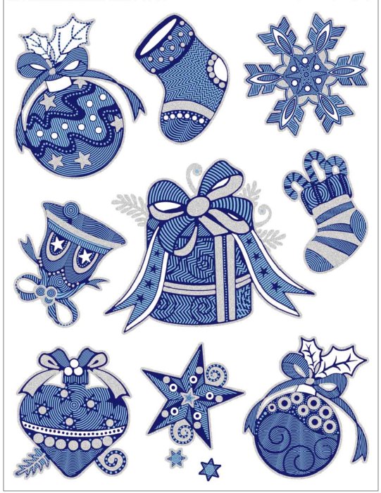 Иллюстрация 2 из 6 для Украшение новогоднее оконное (22270) | Лабиринт - сувениры. Источник: Лабиринт