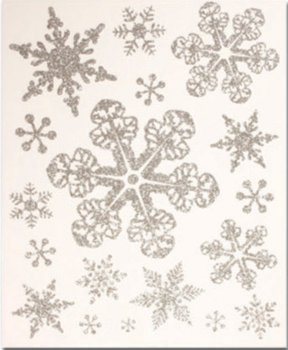 Иллюстрация 1 из 4 для Украшение новогоднее оконное "Снежинки" (20213) | Лабиринт - сувениры. Источник: Лабиринт