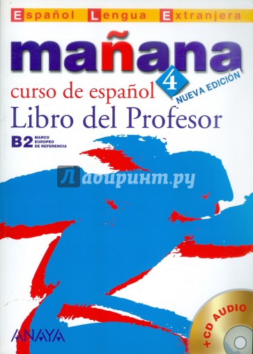Manana 4. Libro del Profesor (+CD)