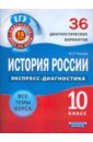 История России. 10 класс. 36 диагностических вариантов - Чернова Марина Николаевна