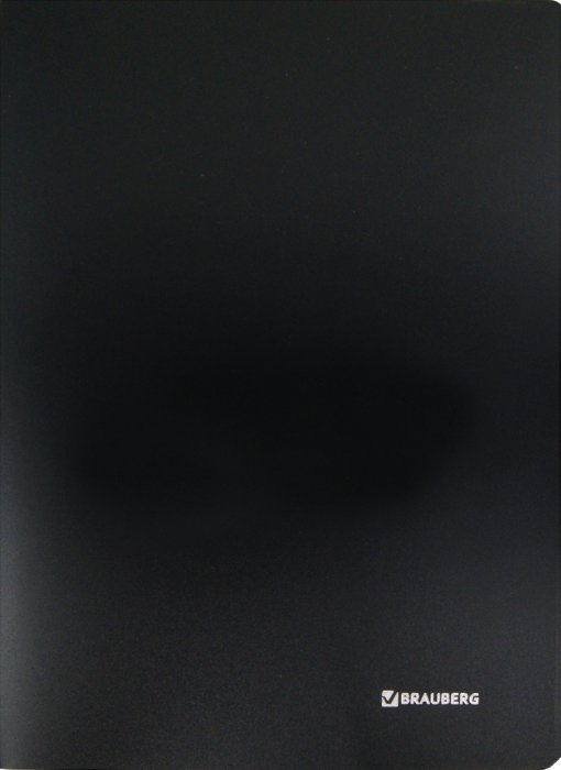 Иллюстрация 1 из 2 для Папка с пластиковым скоросшивателем, черная (222645) | Лабиринт - канцтовы. Источник: Лабиринт