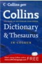 Collins Gem - Dictionary and Thesaurus gem english school thesaurus