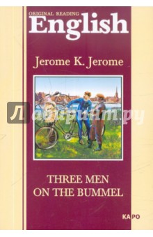 Обложка книги Three Men on the Bummel, Jerome Jerome K.