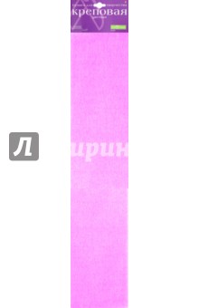 Бумага цветная креповая, розовая (2-060).