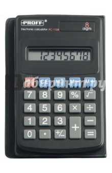 Калькулятор карманный 8 разрядный (20-0253 PC-1108).