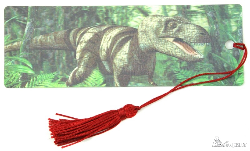 Иллюстрация 1 из 2 для 3D Закладка "Динозавр" (BkH001) | Лабиринт - канцтовы. Источник: Лабиринт