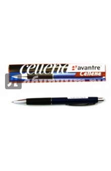 Ручка шариковая со сменным стержнем, синий (AV-BP07-3).
