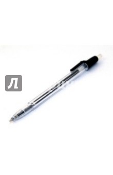 Ручка шариковая автоматическая Lantu ATLAS, черная (SF980).