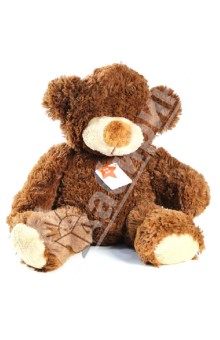 Мягкая игрушка. Большой коричневый медведь - 37 см (11023).