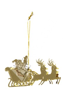 Новогоднее декоративное подвесное украшение (25092).