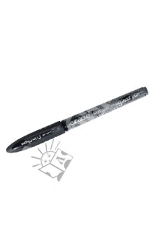 Ручка гелевая стираемая ластиком черная (UF-202-07).
