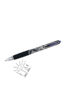 Ручка гелевая автоматическая синяя  