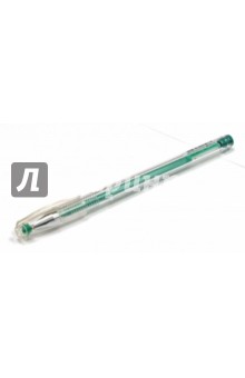Ручка гелевая, зеленая, металлик (HJR-500GSM).
