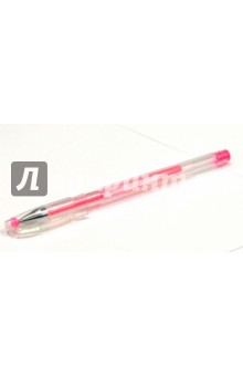 Ручка гелевая розовая (HJR-500H).