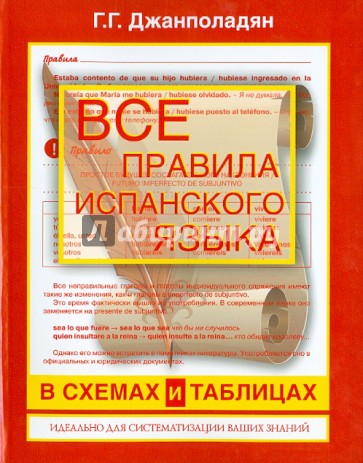 Все правила испанского языка в схемах и таблицах. Справочник по грамматике