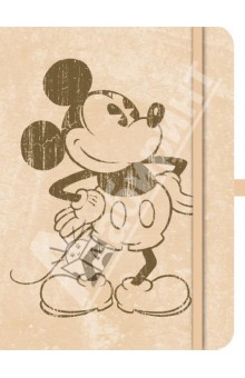 Записная книга Mickey Mouse retro Journal large (60983).