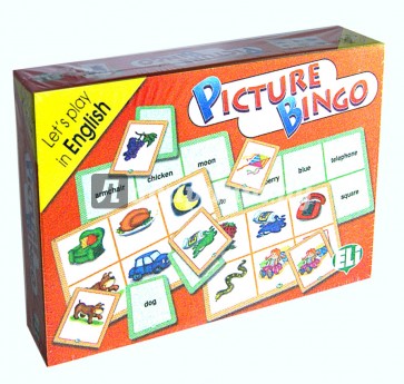 GAMES: PICTURE BINGO (Level: A1) Набор из 136 карточек