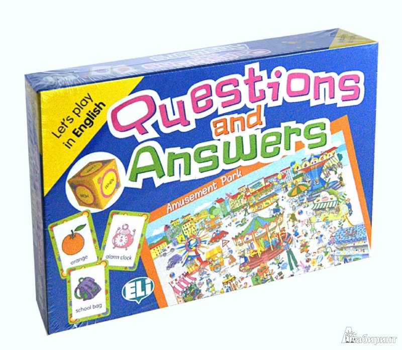 Иллюстрация 1 из 5 для GAMES: QUESTIONS AND ANSWERS (Level: A2-B1) Набор из 66 карточек | Лабиринт - игрушки. Источник: Лабиринт