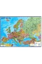 Карта Европа (КН09) бордо карта ламинированная 1 15 000