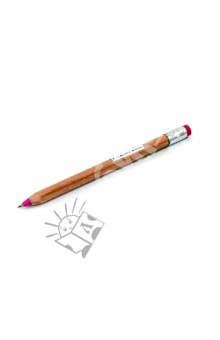 Ручка шариковая КАРАНДАШ розовый (03960).