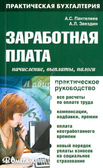 Заработная плата: начисления, выплаты, налоги: практическое руководство