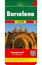 Barcelona 1:10 000 salzburg city tourist map 1 10 000