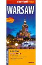 croatia map Warsaw. 1:29 000