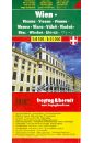 Vienna. Tourist map. 1:8 500-1:25 000
