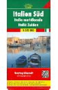 Italy South. 1:500 000 south tyrol trentino lake garda venezia 1 200 000