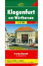 Klagenfurt am Worthersee. 1: 17 500 map of new zealand in chinese and english map of world hot countries map of freeway traffic tourist attractions