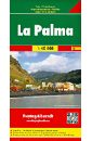 La Palma. 1:40 000 canary islands 1 150 000