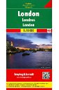 London. 1:10 000 лобанова т moscow monuments of architecture cathedrals churches museums and theatres