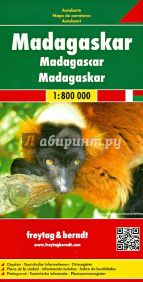 Madagaskar. 1:800 000