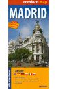 Madrid. 1:8 500 germany motorway map 1 500 000