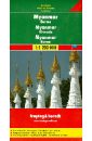 Myanmar. Burma. 1:1 200 000 sachsen 1 200 000