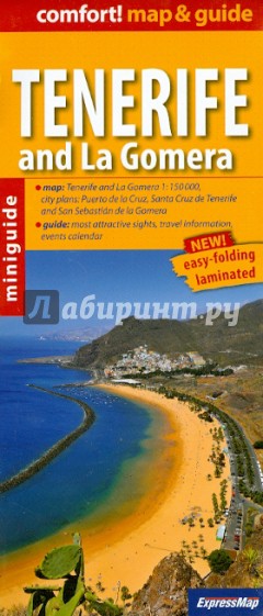 Tenerife and La Gomera. 1:150 000