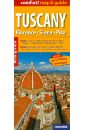 Tuscany. 1:600 000 vietnam north 1 600 000