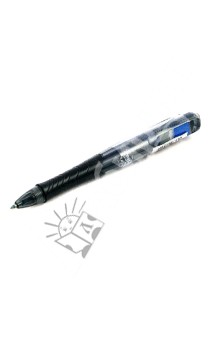 Автоматическая гелевая ручка с накладками, синяя (694BLU).