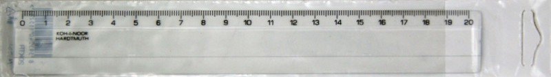 Иллюстрация 1 из 4 для Линейка пластиковая (20 см, прозрачная) (742551) | Лабиринт - канцтовы. Источник: Лабиринт