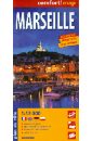 Марсель. Карта. Marseille 1:15000 pure english version new edition genuine china map map of china china administrative map folding portable map coated paper