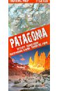 Патагония. Patagonia. Карта гор 1:16000 150x100cm the world map non woven non smell map without national flag for beginner