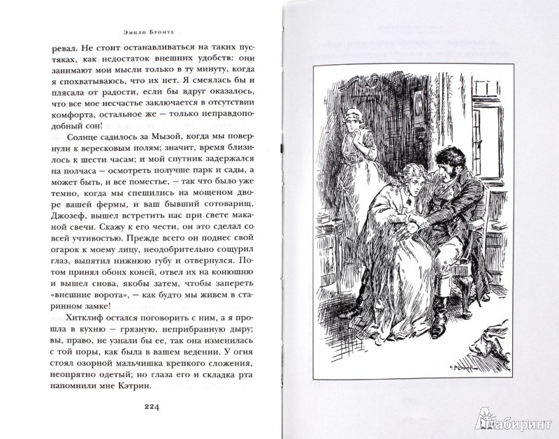 Иллюстрация 1 из 11 для Грозовой перевал - Эмили Бронте | Лабиринт - книги. Источник: Лабиринт