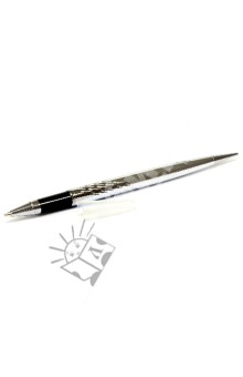 Ручка шариковая (серебристый корпус) (500506).